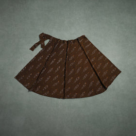 Pochampally Ikat Cotton Wrap Around Skirt 47