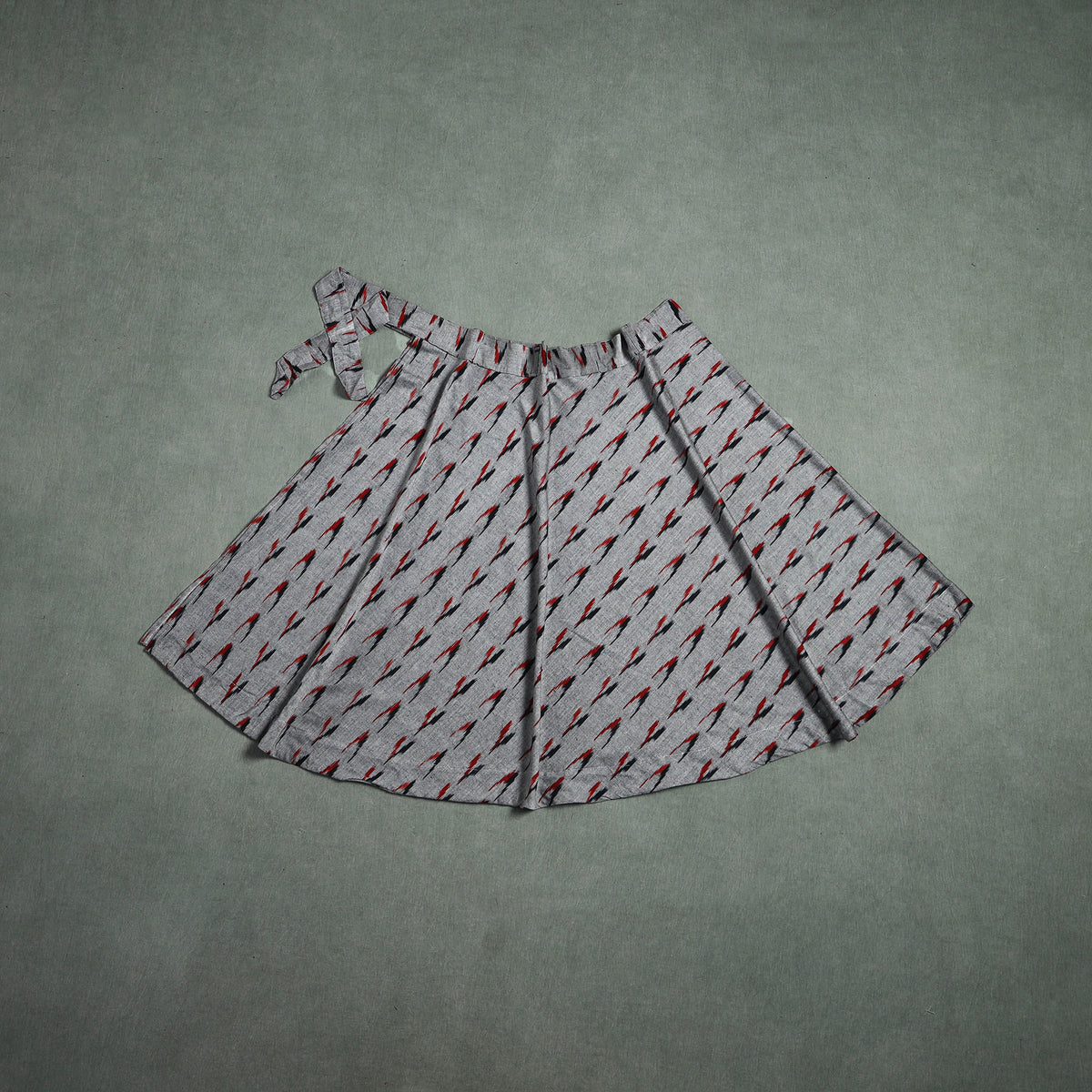 Pochampally Ikat Cotton Wrap Around Skirt 48