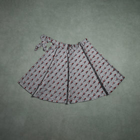 Pochampally Ikat Cotton Wrap Around Skirt 48