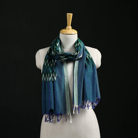 Pochampally Ikat Weave Cotton Stole 37