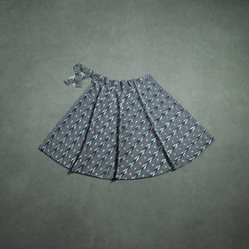 Pochampally Ikat Cotton Wrap Around Skirt 49