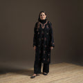 Kashmiri Heavy Sozni Hand Embroidered Handwoven Merino Wool Pheran 35