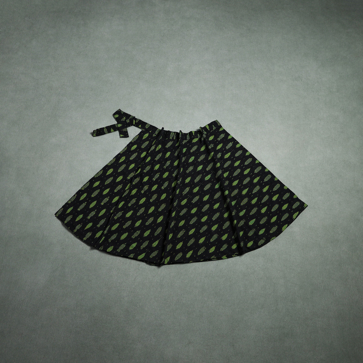 Pochampally Ikat Cotton Wrap Around Skirt 53
