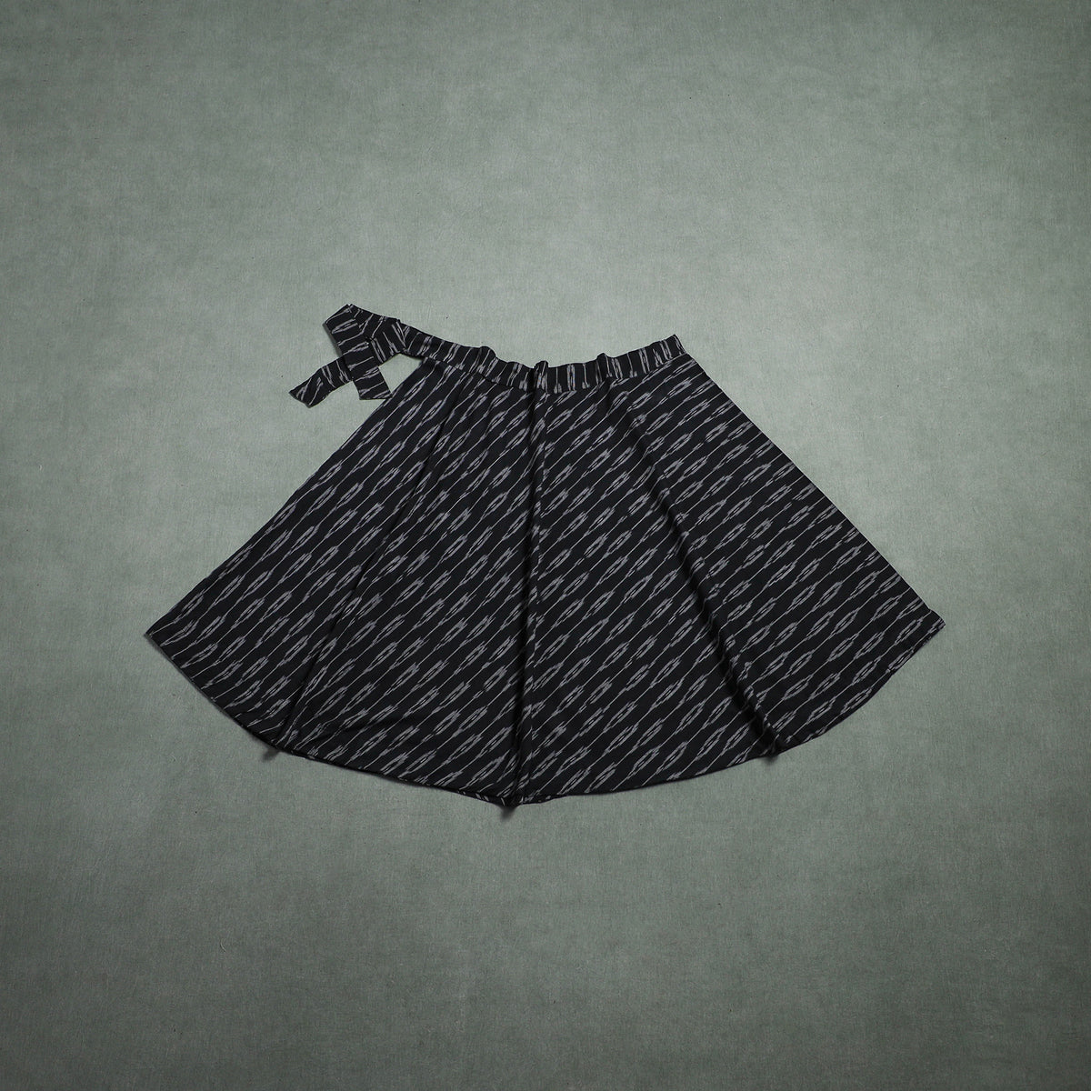 Pochampally Ikat Cotton Wrap Around Skirt 51