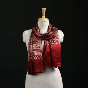 Kutch Printed Mashru Silk Stole 03