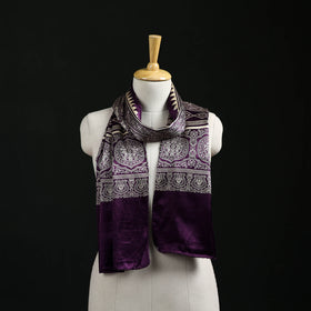 Kutch Printed Mashru Silk Stole 05