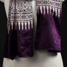 Kutch Printed Mashru Silk Stole 07