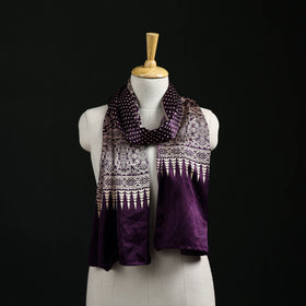 Kutch Printed Mashru Silk Stole 07