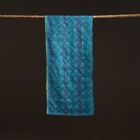 Reversible Silk Bengal Hand Kantha Stitch Stole 123