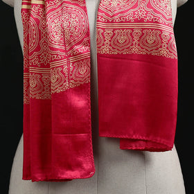 Kutch Printed Mashru Silk Stole 10
