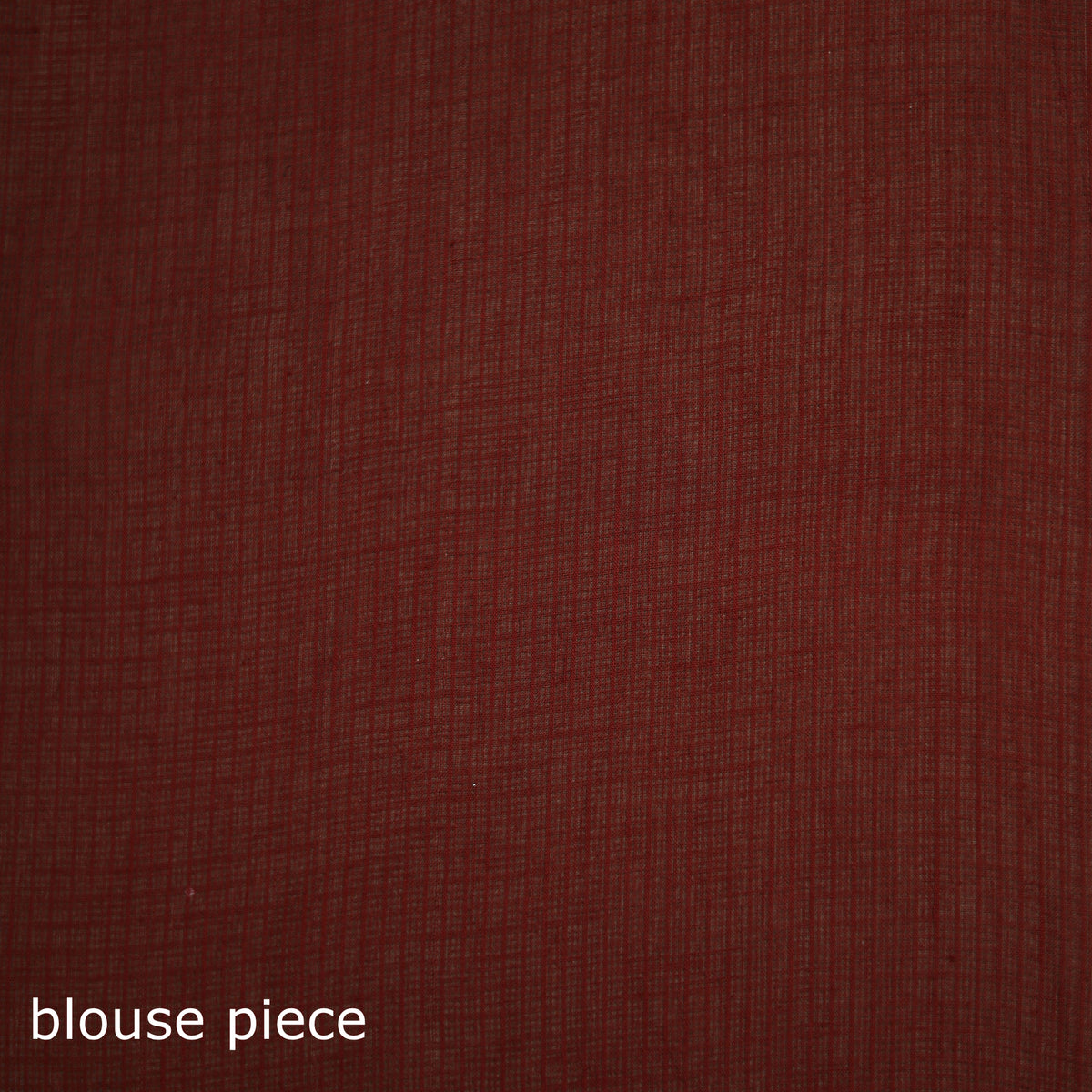 Maroon - Nazaakat Kota Doria Cotton Plain Saree with Blouse Piece & Earrings 33