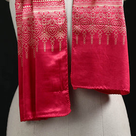 Kutch Printed Mashru Silk Stole 11