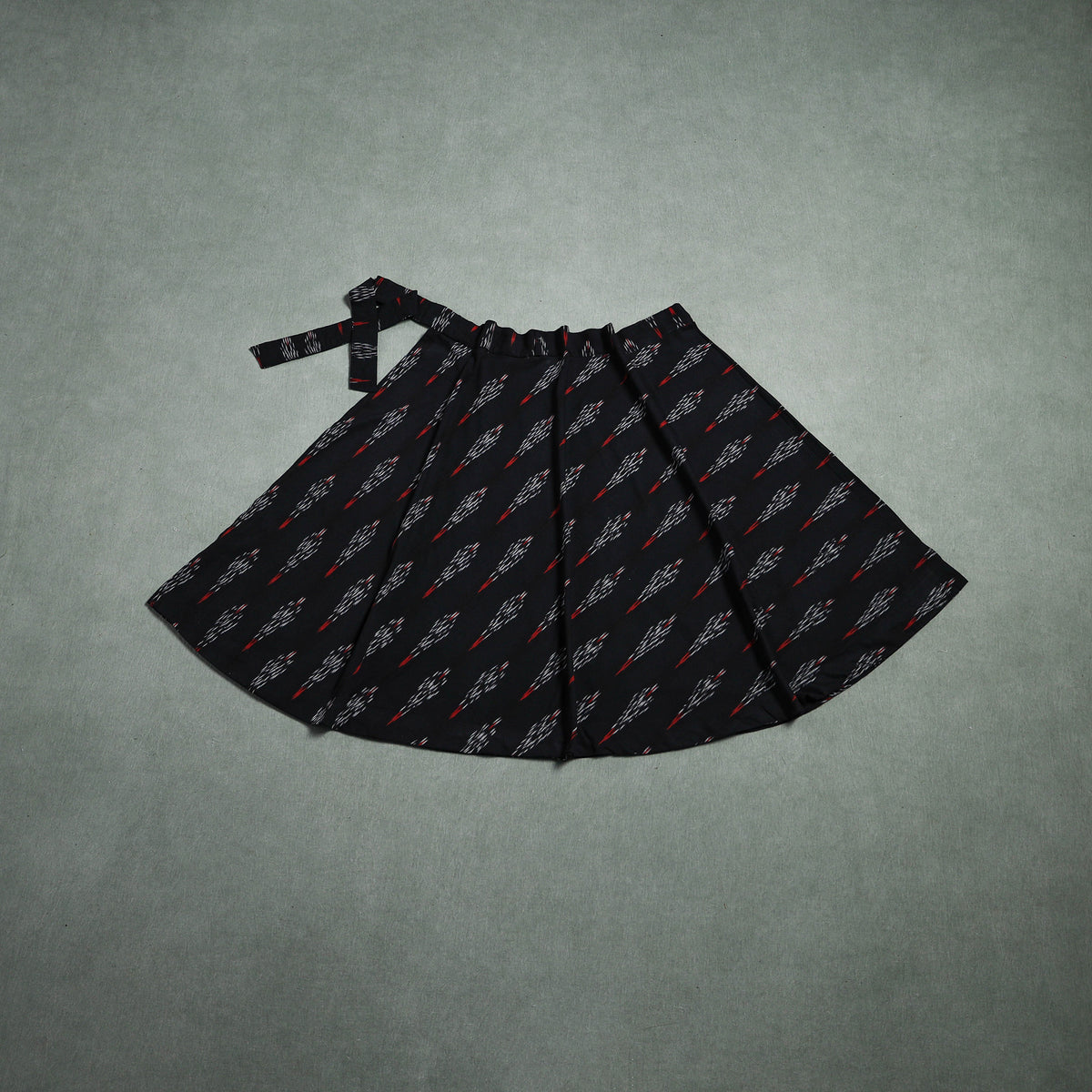Pochampally Ikat Cotton Wrap Around Skirt 62