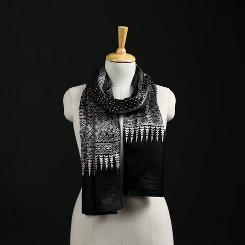 Kutch Printed Mashru Silk Stole 15
