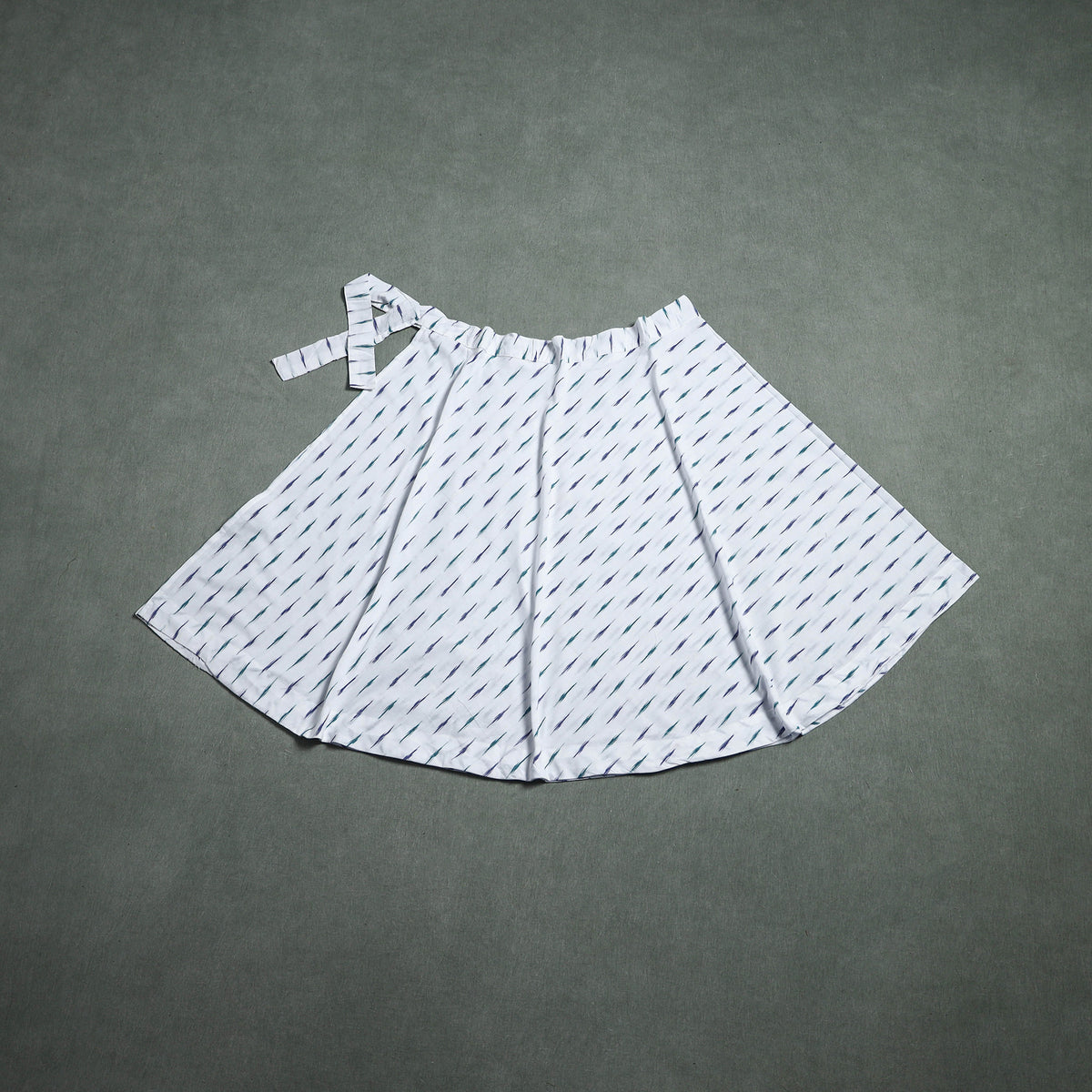 Pochampally Ikat Cotton Wrap Around Skirt 63