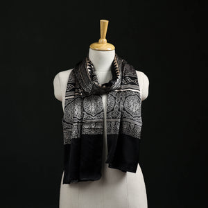 Kutch Printed Mashru Silk Stole 14