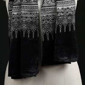 Kutch Printed Mashru Silk Stole 16