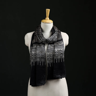 Kutch Printed Mashru Silk Stole 16