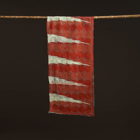 Reversible Silk Bengal Hand Kantha Stitch Stole 116