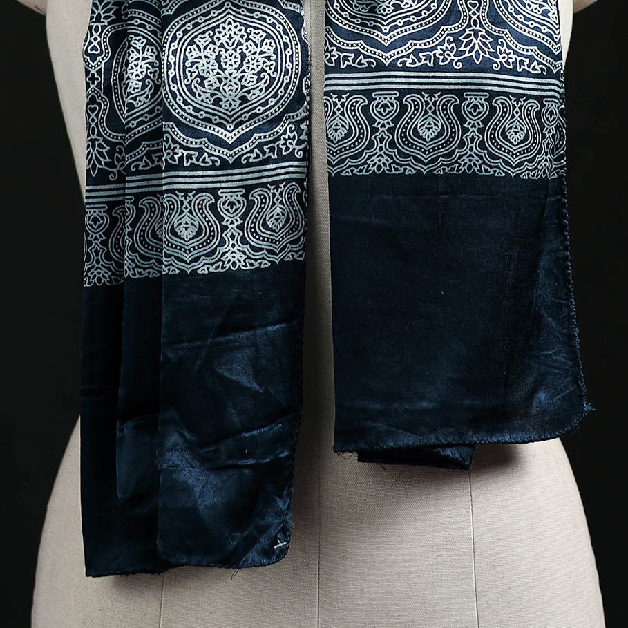 Kutch Printed Mashru Silk Stole 18