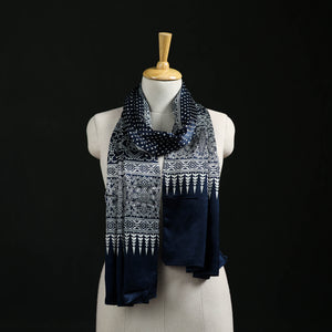 Kutch Printed Mashru Silk Stole 19