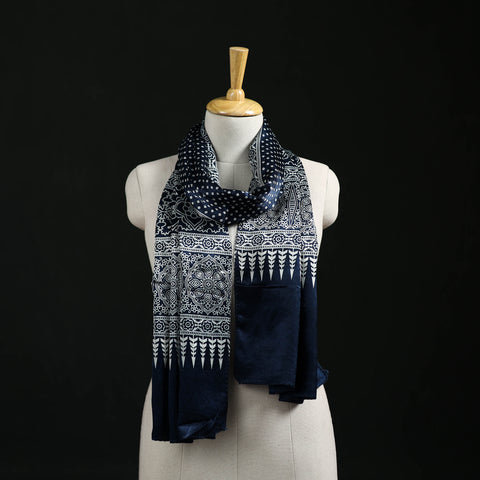 Kutch Printed Mashru Silk Stole 19
