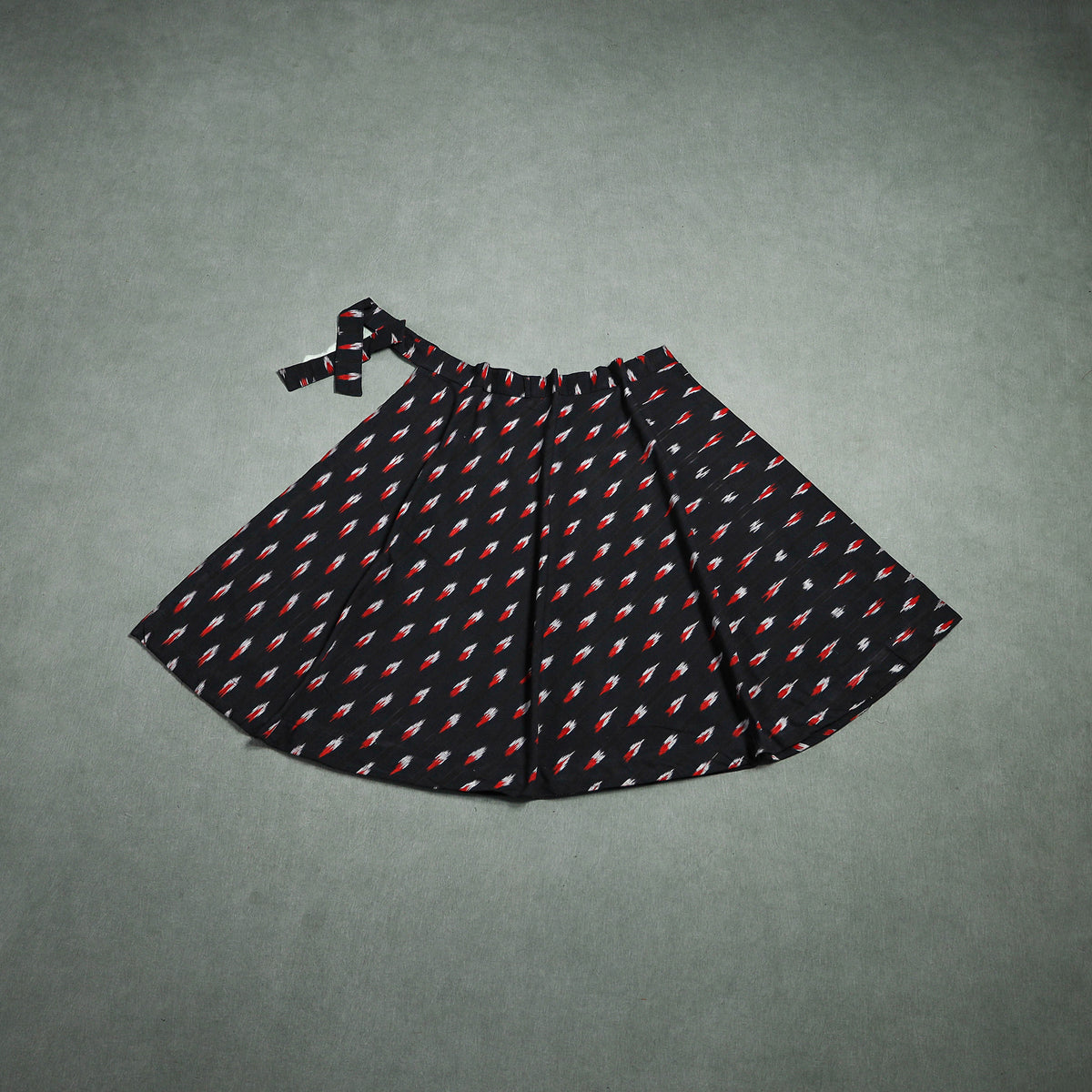 Pochampally Ikat Cotton Wrap Around Skirt 67