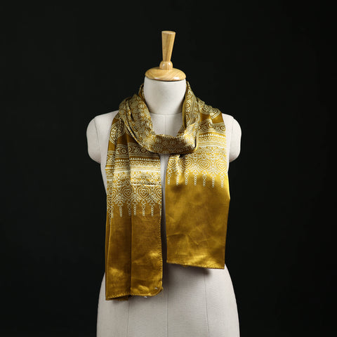 Kutch Printed Mashru Silk Stole 21