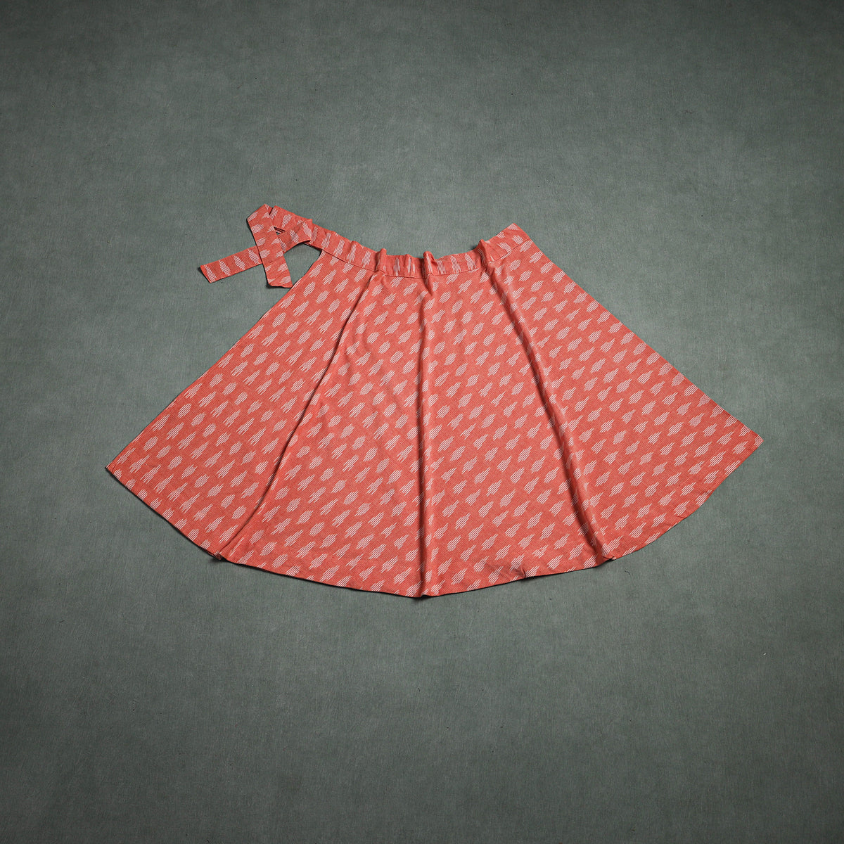 Pochampally Ikat Cotton Wrap Around Skirt 60