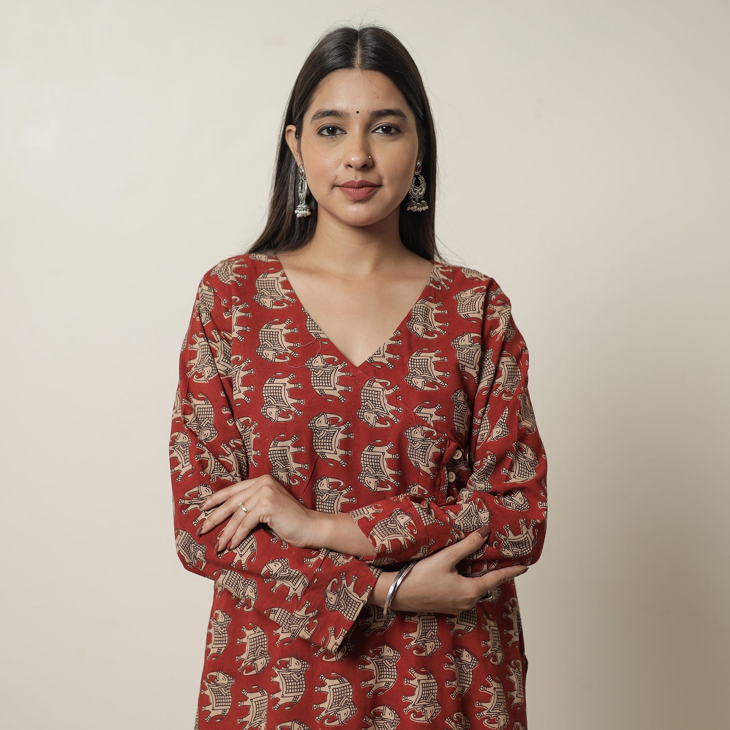 kalamkari printed kurta