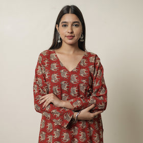 kalamkari printed kurta