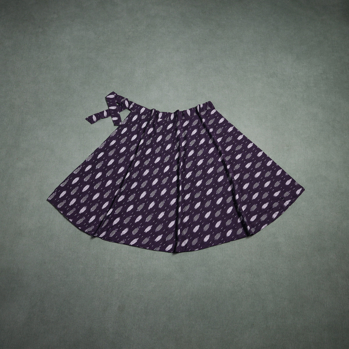 Pochampally Ikat Cotton Wrap Around Skirt 72