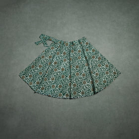 Batik Print Cotton Wrap Around Skirt 91