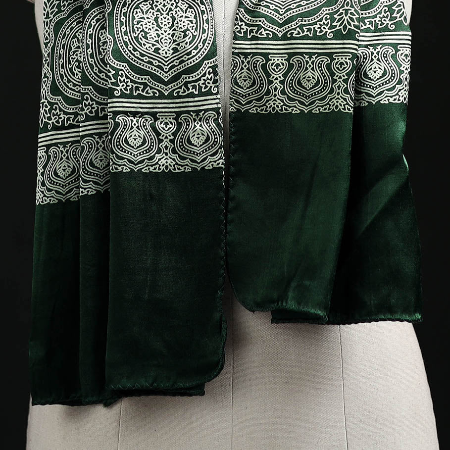 Kutch Printed Mashru Silk Stole 28