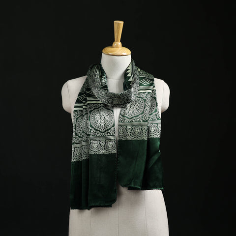 Kutch Printed Mashru Silk Stole 28