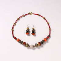 Handmade Beaded Necklace Set 222