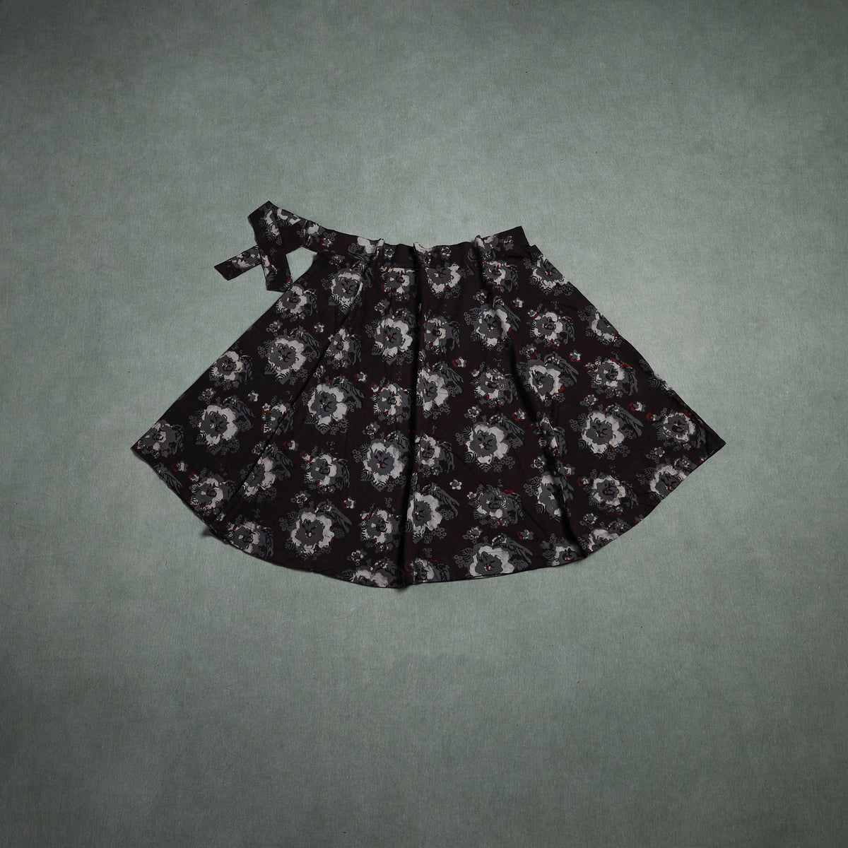 Bagru Hand Block Print Cotton Wrap Around Skirt 85