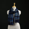 Akola Hand Block Print Chanderi Silk Handloom Stole 03