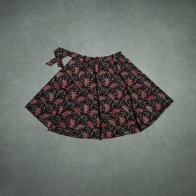 Bagru Hand Block Print Cotton Wrap Around Skirt 82