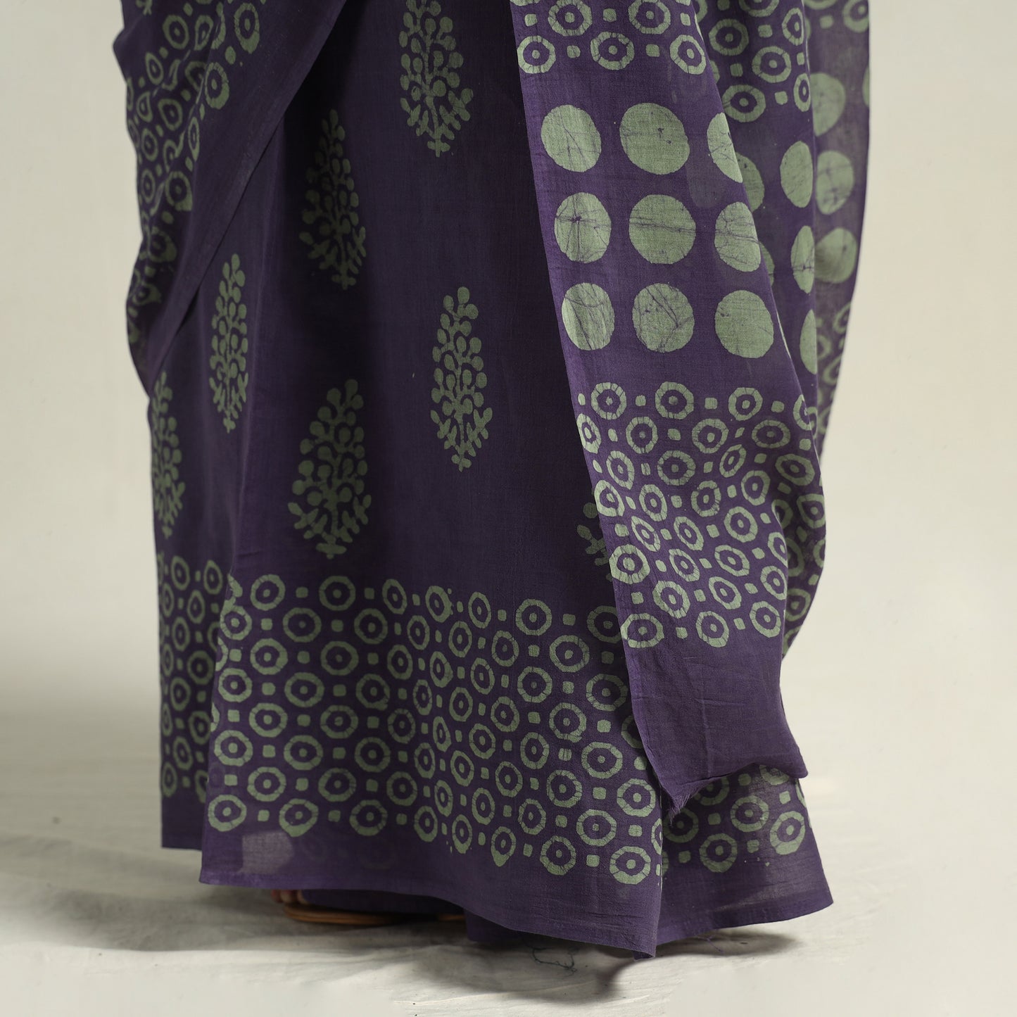 Batik Print Saree