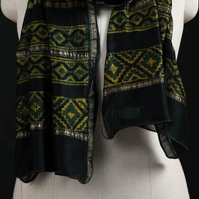 Akola Hand Block Print Chanderi Silk Handloom Stole 07