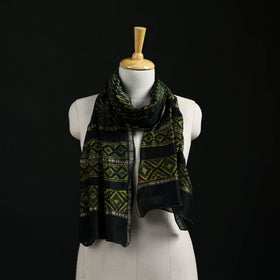 Akola Hand Block Print Chanderi Silk Handloom Stole 07