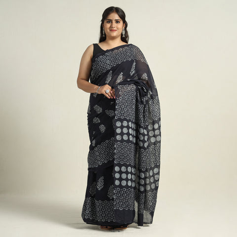 Batik Print Saree