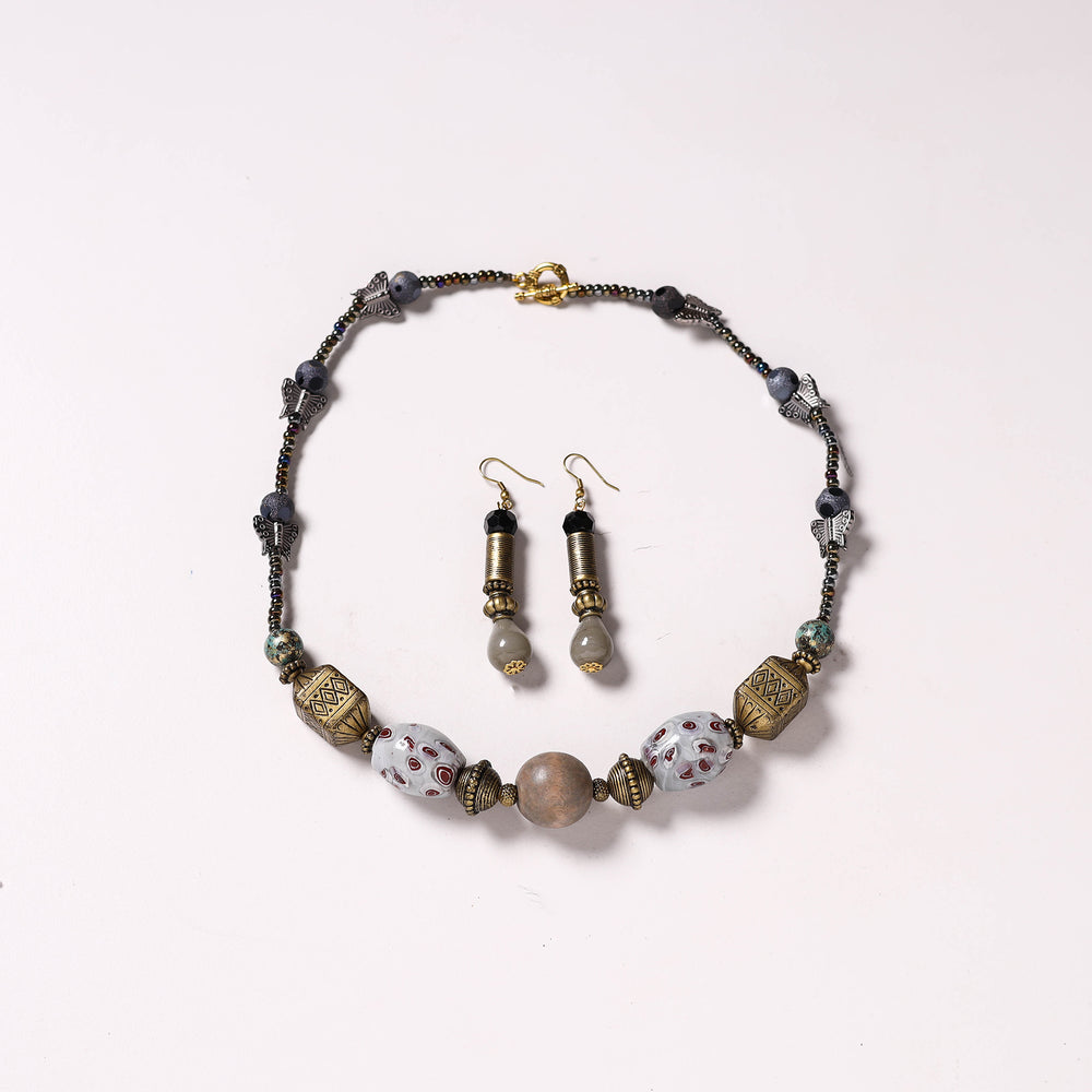 Handmade Beaded Necklace Set 232