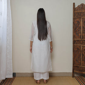 Kota Doria Kurta Suit Set