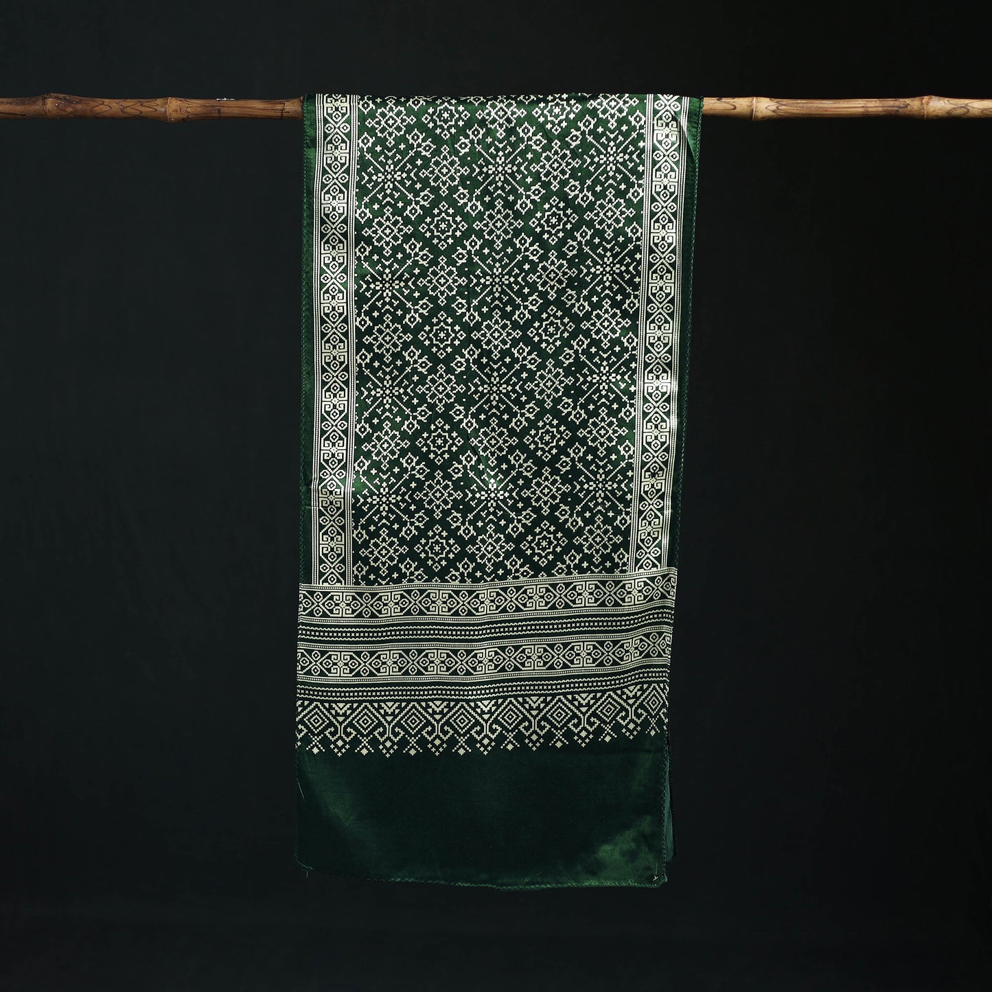 Kutch Printed Mashru Silk Stole 25