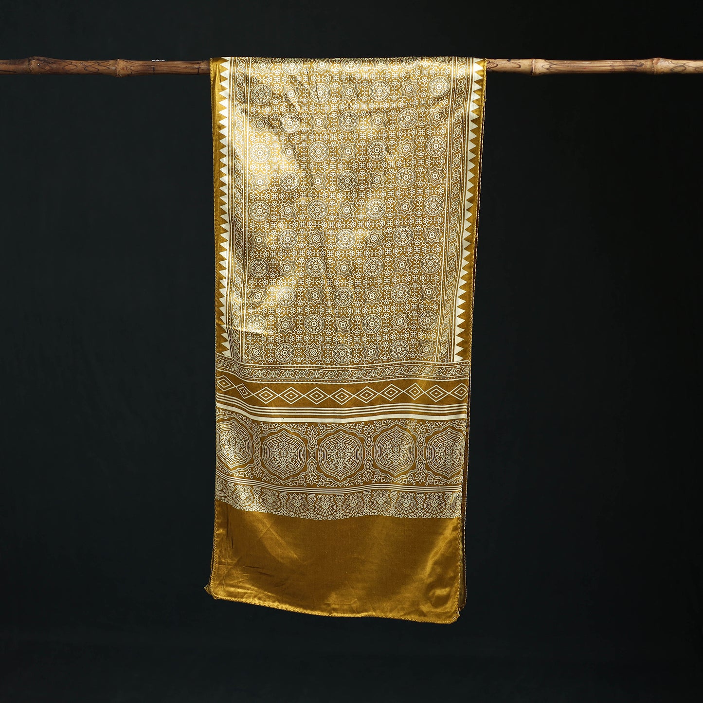 Kutch Printed Mashru Silk Stole 23