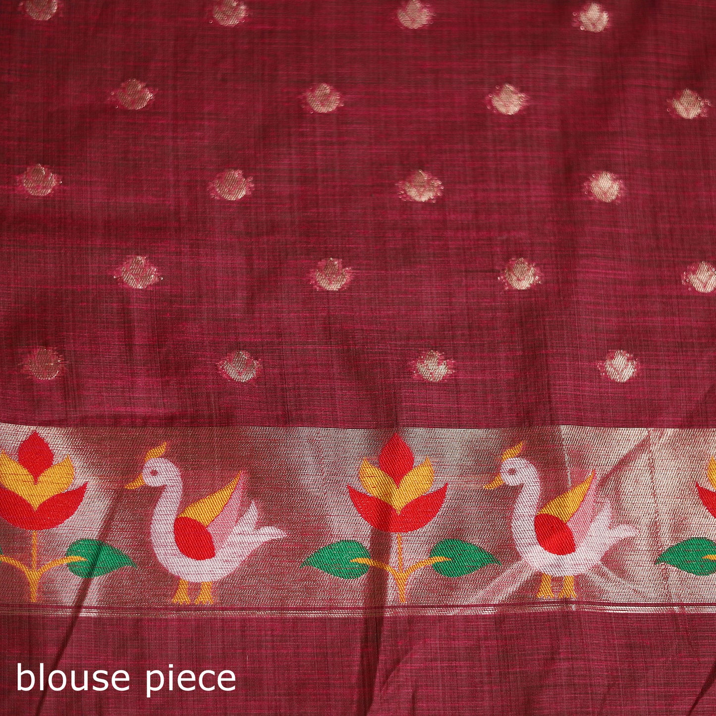 Bangalore Silk Zari Border Saree 02
