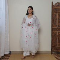 Kota Doria Kurta Suit Set