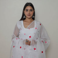 Kota Doria Kurta Suit Set